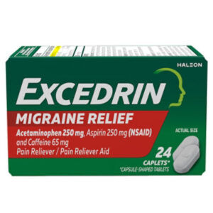 Excedin Pain Reliever Migraine Caplets - 24 Count