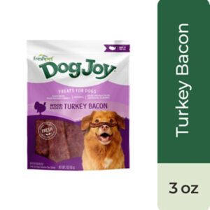 Freshpet Dog Joy Wood Smoked Turkey Bacon Dog Treats - 3 Oz