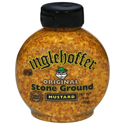 Inglehoffer Mustard Stone Ground Original - 10 Oz