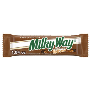 Milky Way Milk Chocolate Candy Bars Single Size 1.84 Oz