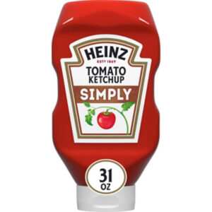 Heinz Simply Tomato Ketchup with No Artificial Sweeteners - 31 Oz