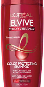 L'Oreal Paris Elvive Color Vibrancy Protecting Shampoo for Color Treated Hair - 12.6 Fl. Oz.