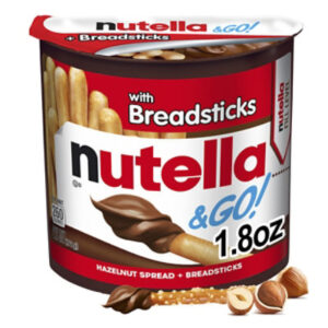 Nutella & GO! Hazelnut and Cocoa Spread with Breadsticks Snack Cup - 1.8 Oz