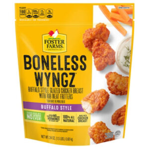 Foster Farms Chicken Breast Bites Buffalo - 24 Oz