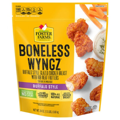 Foster Farms Chicken Breast Bites Buffalo - 24 Oz