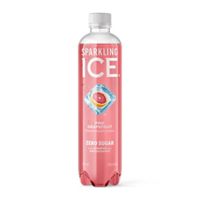 Sparkling Ice Pink Grapefruit Sparkling Water 17 fl. oz. Bottle