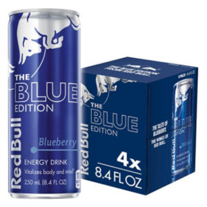 Red Bull Blue Edition Energy Drink Blueberry 80mg Caffeine - 4-8.4 Fl. Oz.