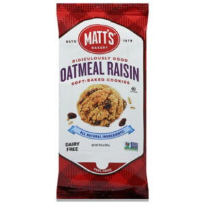 Matts Oatmeal Raisin Cookies - 10.5 Oz