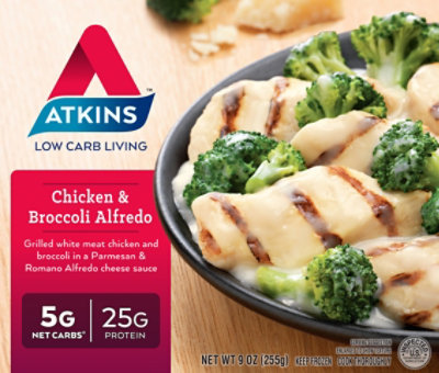 Atkins Chicken & Broccoli Alfredo - 9 Oz