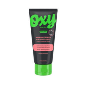 Oxy Maximum Strength 10% Benzoyl Peroxide Acne Face Wash For Teens, Acne Treatment Cleanser - 5 Fl. Oz.