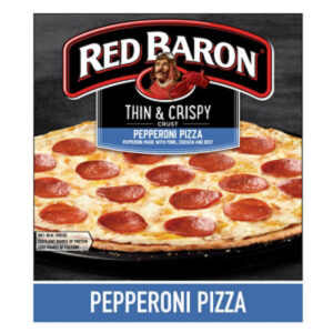 Red Baron Pizza Thin & Crispy Pepperoni - 15.77 Oz