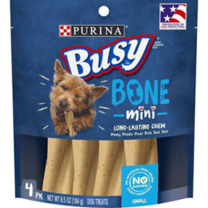 Purina Busy Bone Dog Treats 4 Count - 6.5 Oz