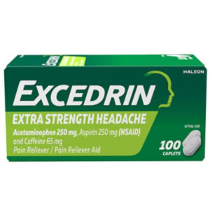 Excedrin Pain Reliever and Aid Extra Strength Caplets - 100 Count