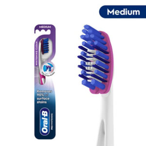 Oral-B 3D White Pro-Flex Stain Eraser Toothbrush Medium - Each