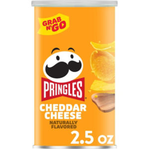 Pringles Potato Crisps Chips Cheddar Cheese Lunch Snacks - 2.5 Oz