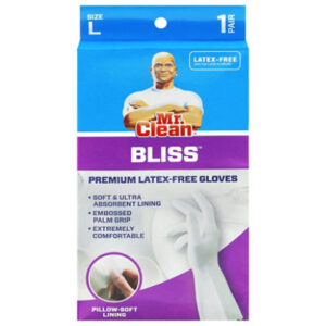 Mr. Clean Bliss Gloves Premium Latex-Free L - 1 Count