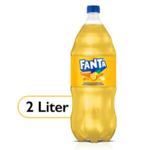 Fanta Soda Pop Pineapple Flavored - 2 Liter