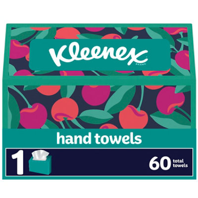 Kleenex Disposable Paper Hand Towels 60 Tissues Per Box - 1 Count