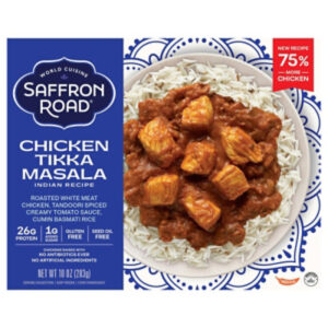 Saffron Road Chicken Tikka Masala Gluten Free Indian Frozen Meal - 10 Oz