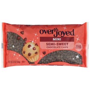 Overjoyed Chocolate Chips Real Semi-Sweet Mini - 12 Oz