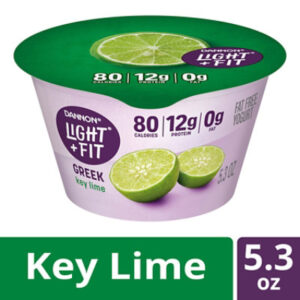Light  Fit Greek Key Lime Nonfat Gluten Free Yogurt - 5.3 Oz