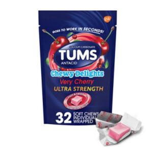Tums Chewy Delights Very Cherry - 32 Count