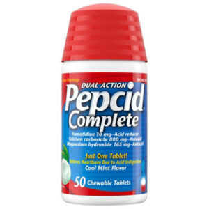 Pepcid Complete Chewable Tablets Mint - 50 Count