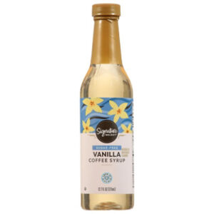 Signature SELECT Flavored Syrup Vanilla Sugar Free - 12.7 Oz