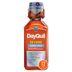 Vicks DayQuil SEVERE Cold & Flu Over-the-Counter Medicine - 12 Oz