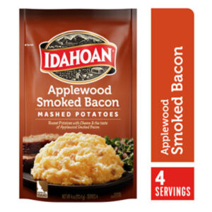 Idahoan Applewood Smoked Bacon Mashed Potatoes Pouch - 4 Oz