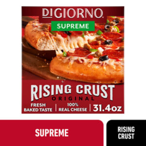 DiGiorno Supreme Pizza Rising Crust Frozen Pizza - 31.4 Oz