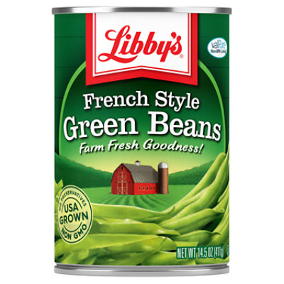 Libbys Green Beans French Style - 14.5 Oz