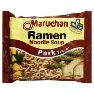 Maruchan Ramen Noodle Soup Pork Flavor - 3 Oz
