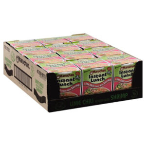 Maruchan Instant Lunch Ramen Noodle Soup Lime Chili Flavor with Shrimp - 12-2.25 Oz