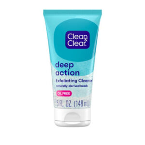Clean & Clear Deep Action Exfoliating Oil Free Scrub - 5 Oz