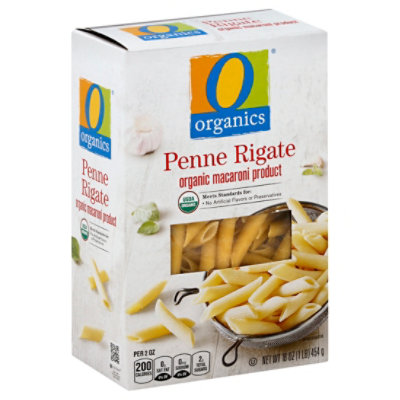 O Organics Pasta Penne Rigate - 16 Oz