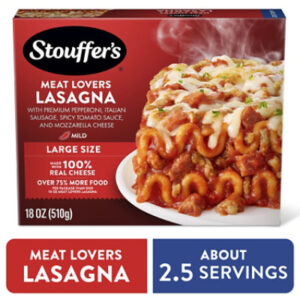Stouffer's Meat Lovers Frozen Lasagna Meal - 18 Oz