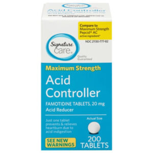 Signature Select/Care Famotidine Acid Controller - 200 Count