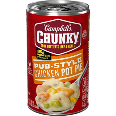 Campbell's Chunky Pub-Style Chicken Pot Pie Soup - 18.8 Oz