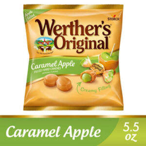 Werthers Original Caramel Hard Candies Caramel Apple Filled - 5.5 Oz