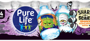 Pure Life Purified Water No Flavor - 24-8 Fl. Oz.