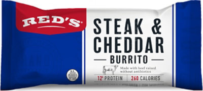 Reds All Natural Steak & Cheese - 5 Oz