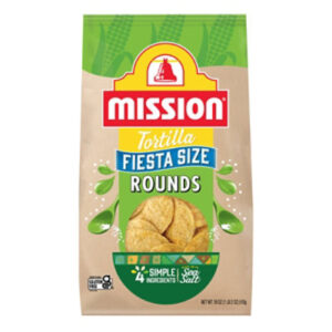Mission Round Yellow Corn Tortilla Chips - 18 Oz