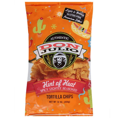 Don Julio Hint of Heat Tortilla Chips - 16 Oz