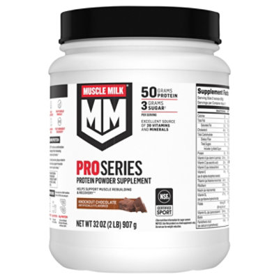Muscle Milk Pro Series Chocolate Powder - 2 Lb