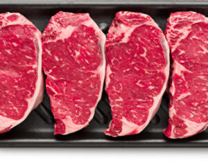 USDA Choice Beef Top Loin New York Strip Steak Boneless Value Pack - 3.5 Lb