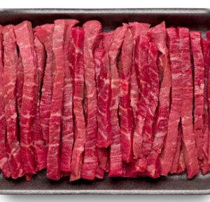 USDA Stir Fry Choice Beef Round Strips - 1 Lb
