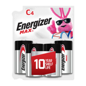 Energizer MAX C Cell Alkaline Batteries - 4 Count
