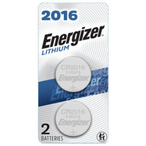 Energizer 2016 3V Lithium Coin Batteries - 2 Count