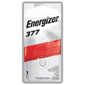 Energizer 377 1.5 Volt Silver Oxide Button Cell Batteries - Each